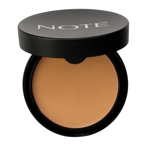 Image of Note Cosmetique Luminous Silk Compact Powder - Medium Buildable Coverage - Weightless Setting Powder Foundation - 03 Medium Beige - 0.4 oz