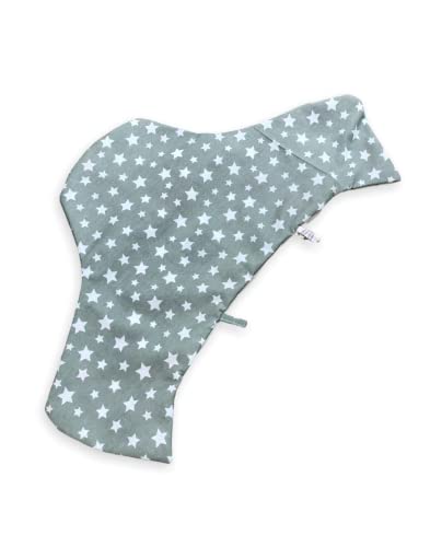 Image of High Chair Cover for IKEA Antilop,Cotton Cover for Inflatable Cushion, Cushion Cover for High Chairs for Babies and Toddlers, High Chair Accessories, It is Only Cover! (Nature Green)