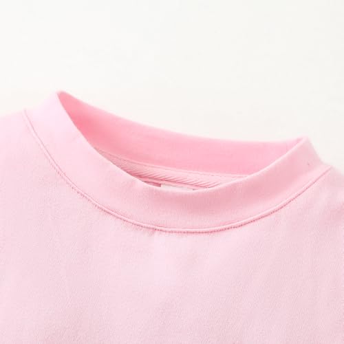 Image of Magic Park 6M-14Y Baby Short Long Sleeve Tee Tops Toddler T-Shirt Kids Solid Color Shirts Boys Girls Casual Blouse