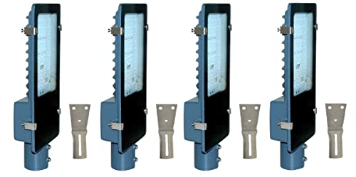 Image of DHVANTH LED Lights Outdoor Waterproof 50 W Street Light with Wall Mount, IP65 Driver,2 Year Warranty, Metal Body (50Watt Pack-4)