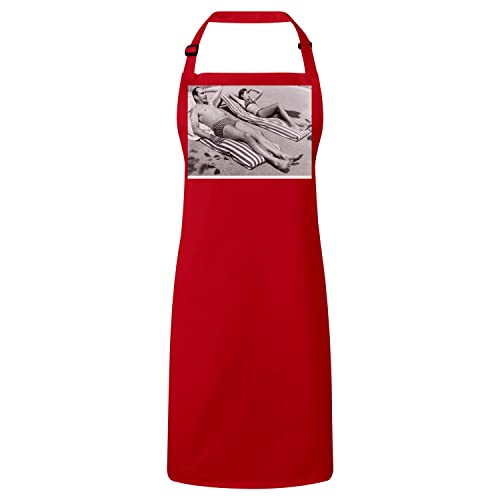 Tablier Jacques Chirac anti-taches pour cuisiner proprement avec style