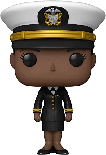Funko POP! Military: Navy Female - A - U.S. Navy - Figura de Vinilo Coleccionable - Idea de Regalo- Mercancia Oficial - Juguetes para Niños y Adultos - Muñeco para Coleccionistas y Exposición