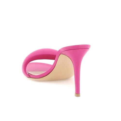 MILDSEVEN Women's Fashion High Heel Slippers, Large Size Sexy Sandals for Banquets, Parties And Catwalks4