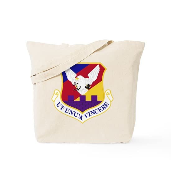 CafePress USAF 87Th Air Base Wing Ut Unum Canvas Tote