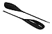CISIMOVE Lightweight 2-Piece Adjustable Carbon Fiber Kayak Paddle J-Series 10cm Ferrule Adjuster for Kayaking and Paddle Bag (200-210cm)