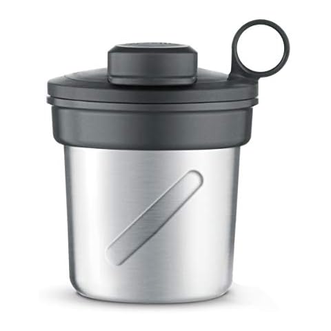 Sage Appliances Mahlaufsatz SPB003 Boss To Go™ Grind & Mill gebürstetes Edelstahl Cover