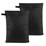 2 Pieces Wet Bags, 39.5 x 27.5 cm Waterproof Wet Dry Bags, Reusable Wet Dry Bags for Swimming, Cloth Nappy Wet Bag with Zip, Washable Cloth Diaper Bag for Swimsuits, Beach Towel, Sportswear