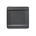 Produktbild Villeroy & Boch - Manufacture Rock Speiseteller Quadratisch Schwarz Modern, Spülmaschinenfest, Mikrowellensicher, Teller Eckig Schwarz Matt, Schwarzer Teller, Essteller Porzellan, Premium Porzellan