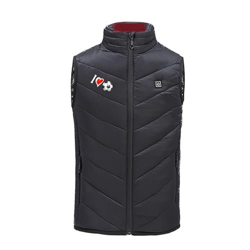 Heated Vest for Boys Girls - Smart USB Heated Gilet Kids Body Warmer 3 Temperature Levels Heated Waistcoat Windproof2