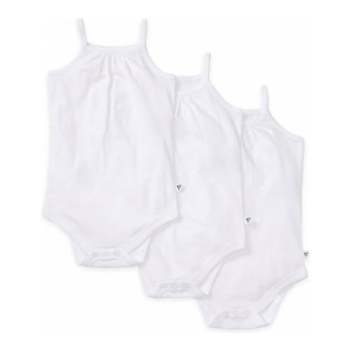 Burt's Bees Baby Girls' One-Piece Camisole Bodysuits - image 1