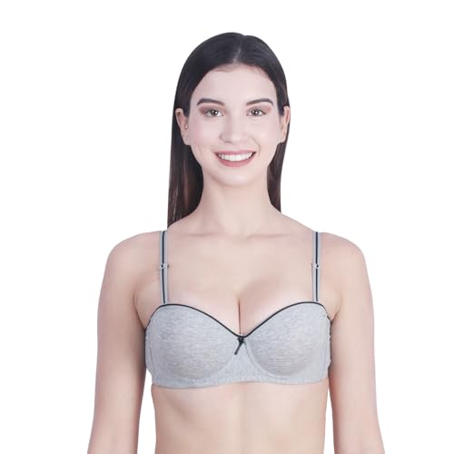 Image of Brachy Women's Poly Cotton Heavily Padded Wired Push-up Bra