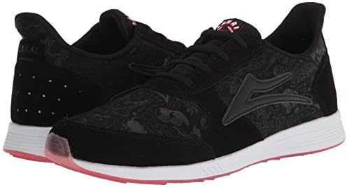 Lakai Footwear Mens Men's EVO Skate Shoe, Black Suede Print, 8 | Image 6