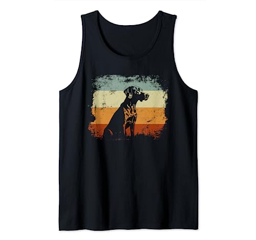 Retro Vintage Design German Shorthaired Pointer Dog Camiseta sin Mangas