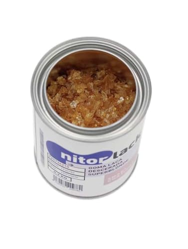 Gomme laque décérée Superblonde, pour finition du bois