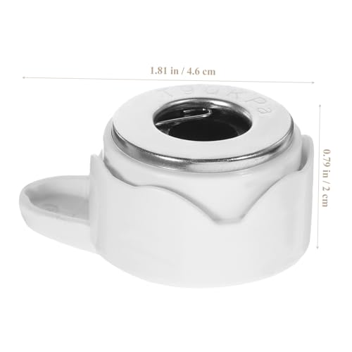 PRETYZOOM 2 piezas Válvula de vapor de reemplazo para ollas de presión Válvulas de seguridad para olla a presión Fácil instalación miniatura 2