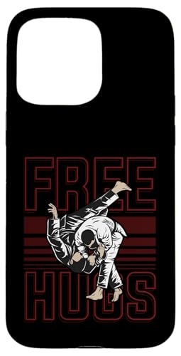 jiu Jitsu, BJJ y MMA Design Free Hugs Jiu Jitsu Carcasa para iPhone 15 Pro MAX