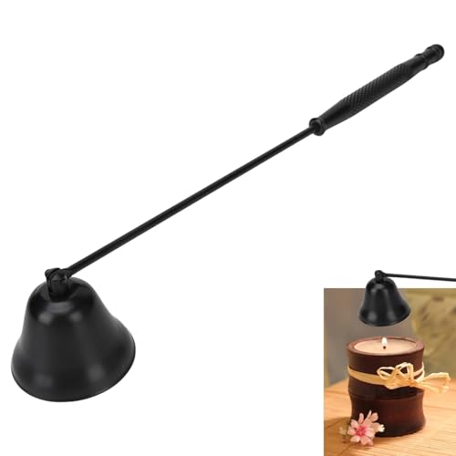 Lyivisk Apagavelas con Mango Largo, Accesorio Elegante para El Hogar, Herramienta para Apagar Mechas de Velas, Apto para Salón, Dormitorio y como Idea de Regalo