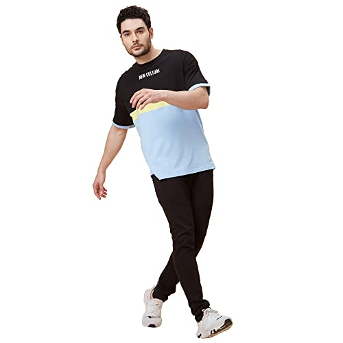Image of Globus Men Olive Solid Regular Fit Sports Track Pants
