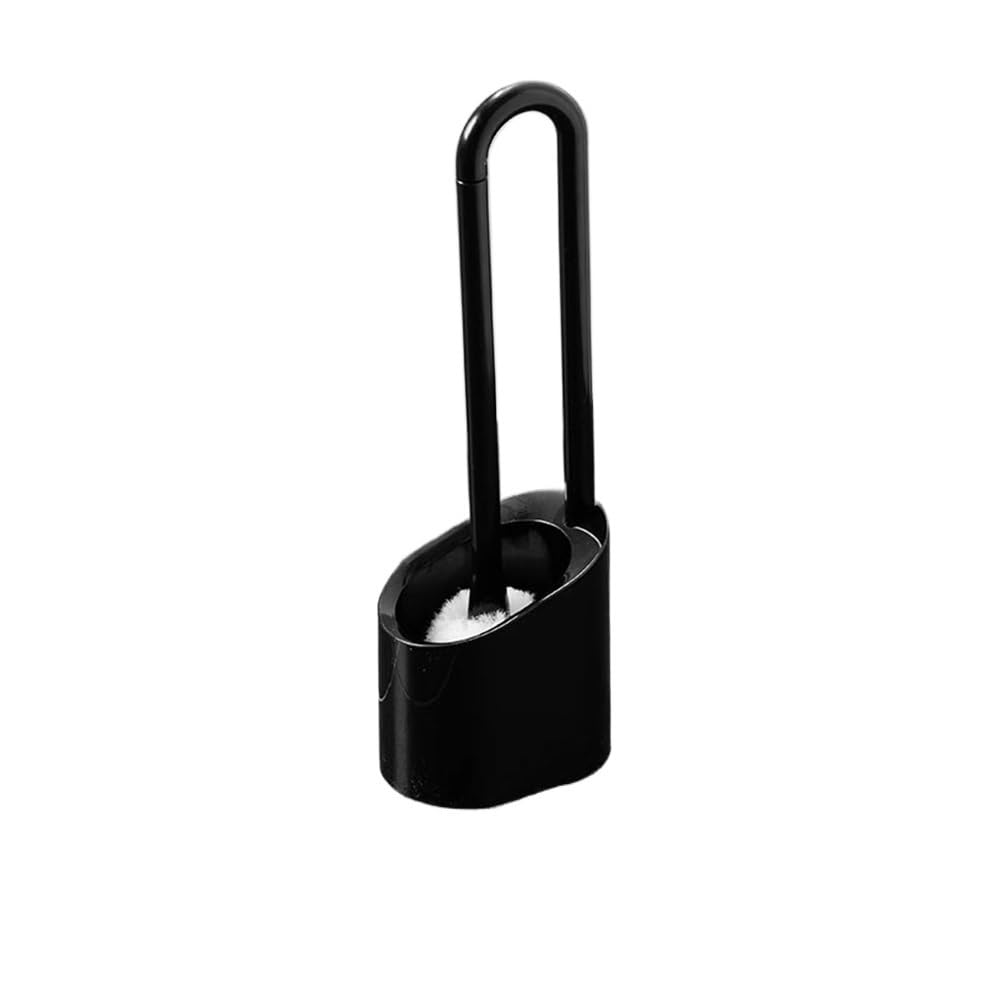 Scrubber Toolet Floor Standing Plastic Toilet Brush with Magnetic Suction Handle Bathroom Deep Clean