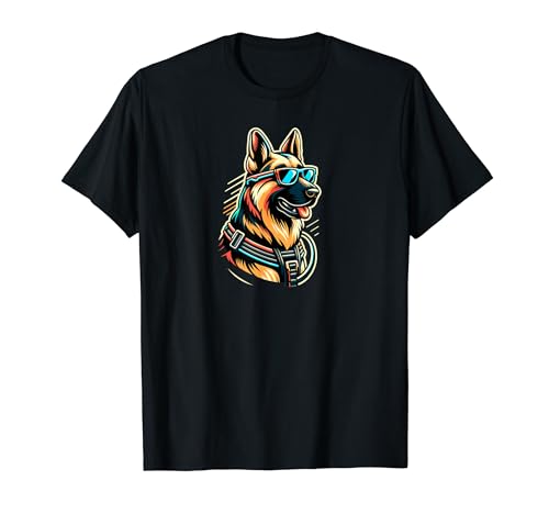 German Shepherd in Sunglasses Camiseta