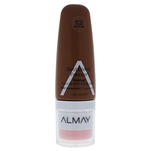 Almay Best Blend Forever Foundation, Cappuccino, 1 Fl. Oz., Spf 40 Broad Spectrum #TOP9