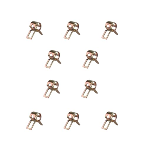 FlightModel 10pcs 6mm Diameter Double Wire Spring Clip for RC Fuel Tube/Wire