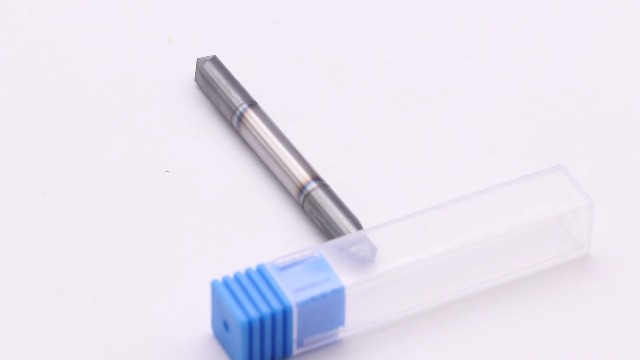 Image of 1 /4 inch 2 Flute 90 Double End Solid Carbide Chamfer End Mill - AlTiN Coated | 90 Chamfer Angle, V Groove Router, 1 /4 inch Shank 2-1 /2 inch OAL For Milling Wood, Alloy Steel, Carbon Steel, Cast Iron, Copper