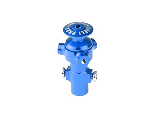 Microheli CNC Aluminum Tri-Blade Main Rotor w/Button (Blue)(for Triple Blade Series)