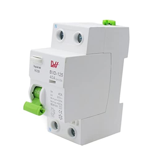RCCB RCD 2P éliminant les risques de surtension électrique de 6KA