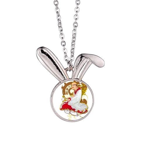 Collier Dix-huit Arhats et lapin pour retrouver la sérénité