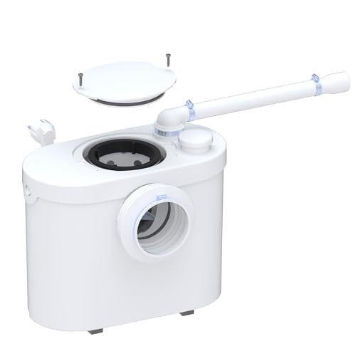 SFA SANIBROY Fäkalienhebeanlage / WC-Förderanlage UP (zum Fördern von Schmutzwasser aus der Toilette, Förderdistanz: 100x4m, Wasser 40°) 0001UP