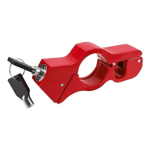 Antivol guidon moto double verrouillage en alliage d'aluminium avec 2 clés