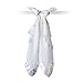 lulujo Baby Cotton Muslin Security Blankets, Pack of 2, 16 x 16-Inches, Dreamland (PW000948)