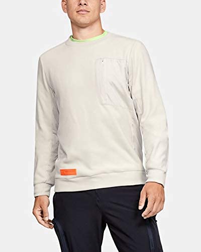 UA Always On Polar Crew Under Armour fini le froid pendant le sport avec ce sweat blanc