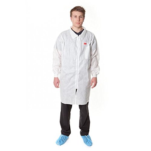 3M™ Lab Coat 4400 White, Size L