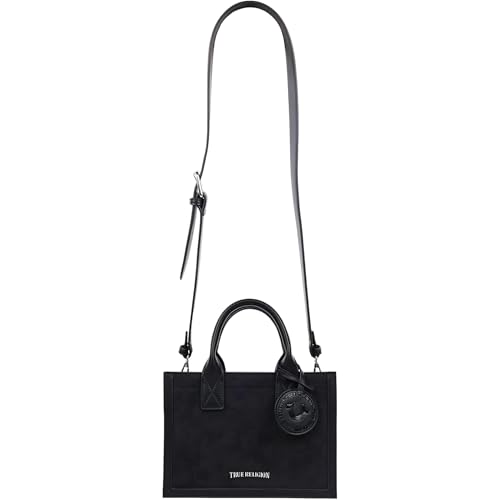 Bolso Tote de gamuza para mujer True Religion miniatura 1