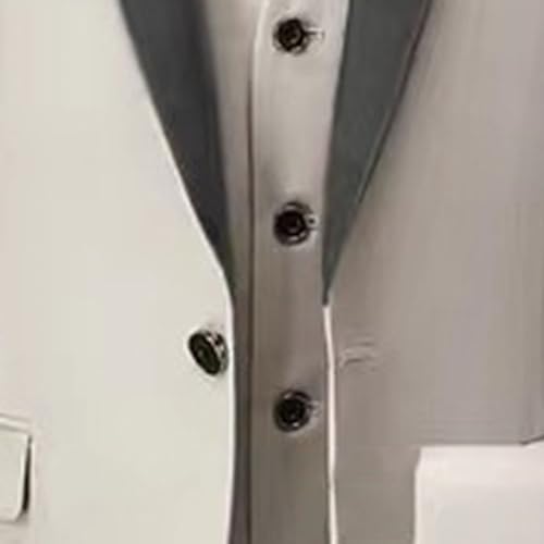 Men's Slim Fit 3 Piece Suit One Button Business Wedding Prom Suits Blazer Tux Vest Trousers Dinner Jacket3