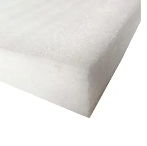 RAJCHAIR EPE Foam Sheet 50MM Thickness 1 Foot X 1 Feet White Color for Packing Material (Set of 2)