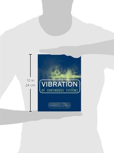 Image showing the dimensions of the Vibration of Continuous Systems book