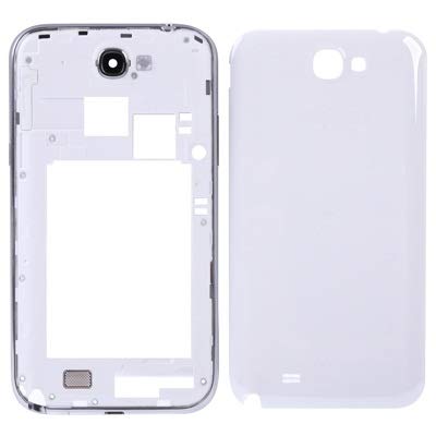 Châssis pour Galaxy Note II N7100 coque arrière boîtier complet blanc - 6