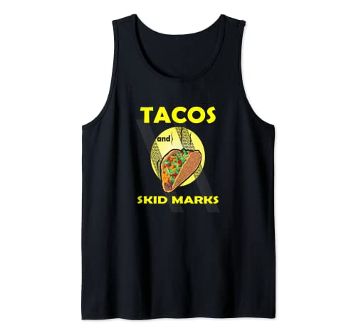 TACOS Y MARCAS DE PATINES Camiseta sin Mangas