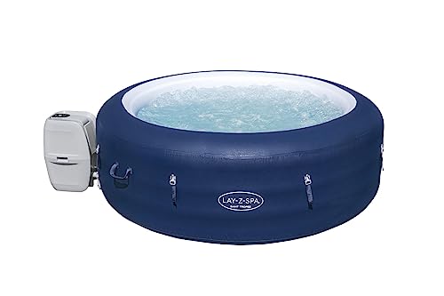Lay-Z-Spa Saint Tropez Hot Tub with 120 Airjet Massage System with Floating LED light. Includes...