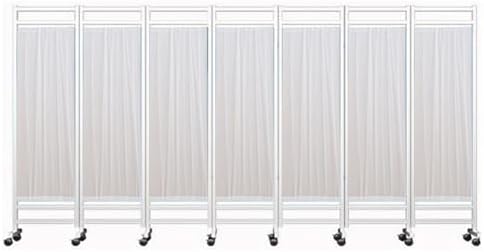 Sturdy Waterproof Nylon Medical Cart, Foldable Rolling Trolley with Silent Wheels - Ideal for Hospitals, Clinics, and Nursing Homes
