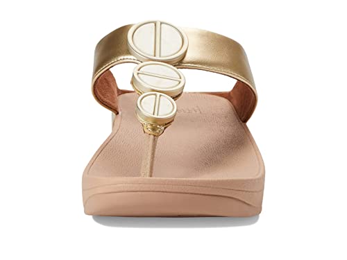 Image of FitFlop Women's LULU Suede Toe-Post Sandals | Lightweight Summer Walking Sandals with Cushioned Comfort, Arch Support & Grip