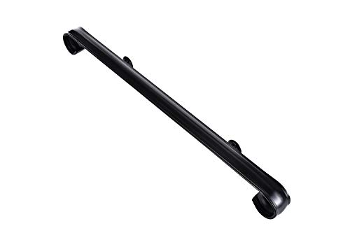 Limited Stock Cocopark 2ft Wrought Iron Handrail Matte Black Railing Wall Mounted Stair Rail