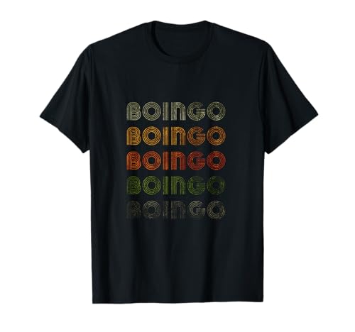 Love Heart Boingo Tee Grunge Vintage Style Black Boingo T-Shirt