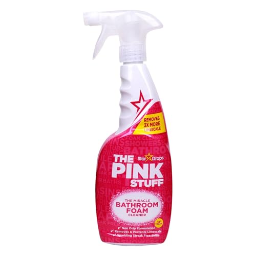 Stardrops The Pink Stuff Miracle BadezimmerSchaumreiniger Rose Ungeparfumiert 750 milliliter