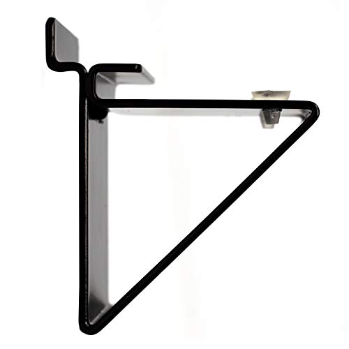 Store Fixtures Direct A-SWGSB-B-10 Slatwall Glass Shelf Bracket thumb #6