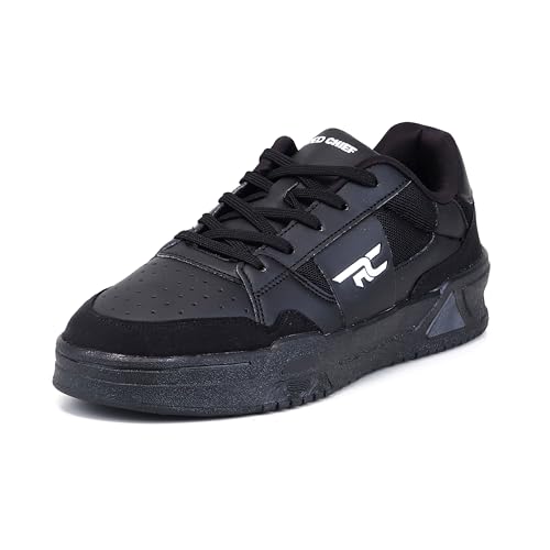 Image of Red Chief Men's Sneaker | Low Ankle Lace-Up Mesh & PU Shoe (C6019)