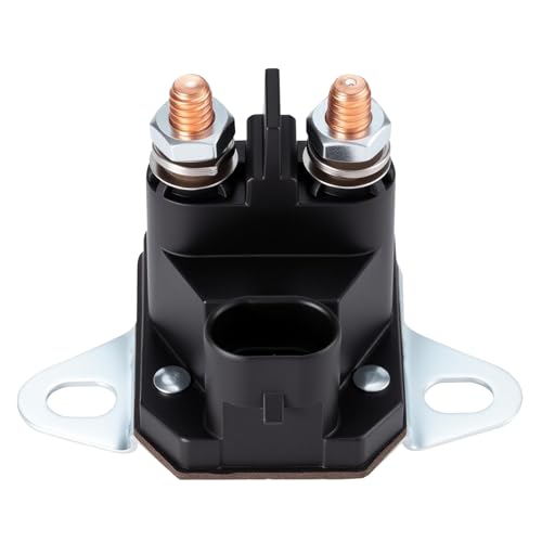 Saiyugty 04781700 Starter Solenoid Part Compatible with Ariens Gravely Zoom IKON ZTX ZT XL Zero Turn Mower ATV Vehicle Snowmobile Garden DIY Tool, 12V Lawn Mower Solenoid Parts